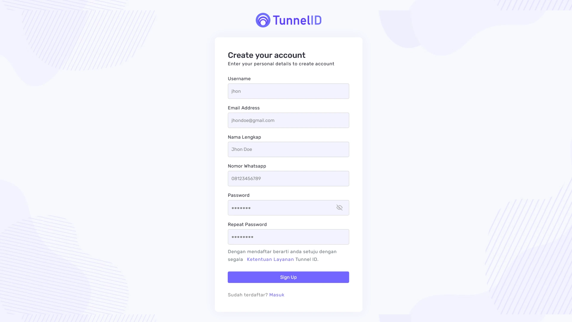 Tunnel ID Register 1